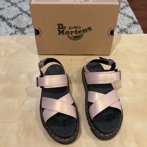 Dr. Martens Voss II Power Pink Sandals size 7